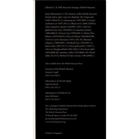 Masterpieces of the British Museum (2009 SC) 280 Color Plates | Art History - Picture 2 of 10